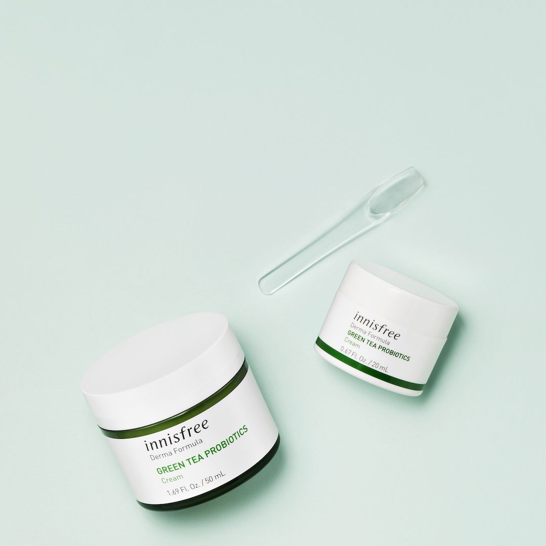 Kem dưỡng Innisfree Derma Formula Green Tea Probiotics