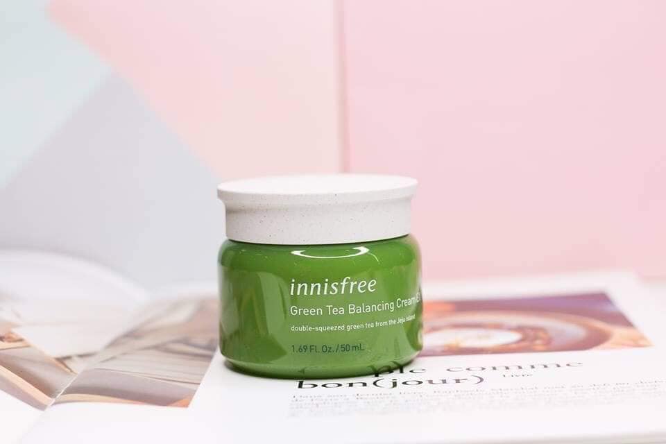 Kem Dưỡng Innisfree Green Tea Balancing Cream EX 50ml