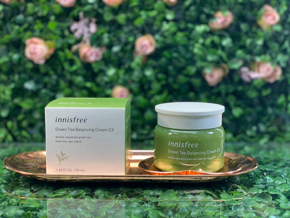 Kem Dưỡng Innisfree Green Tea Balancing Cream EX 50ml