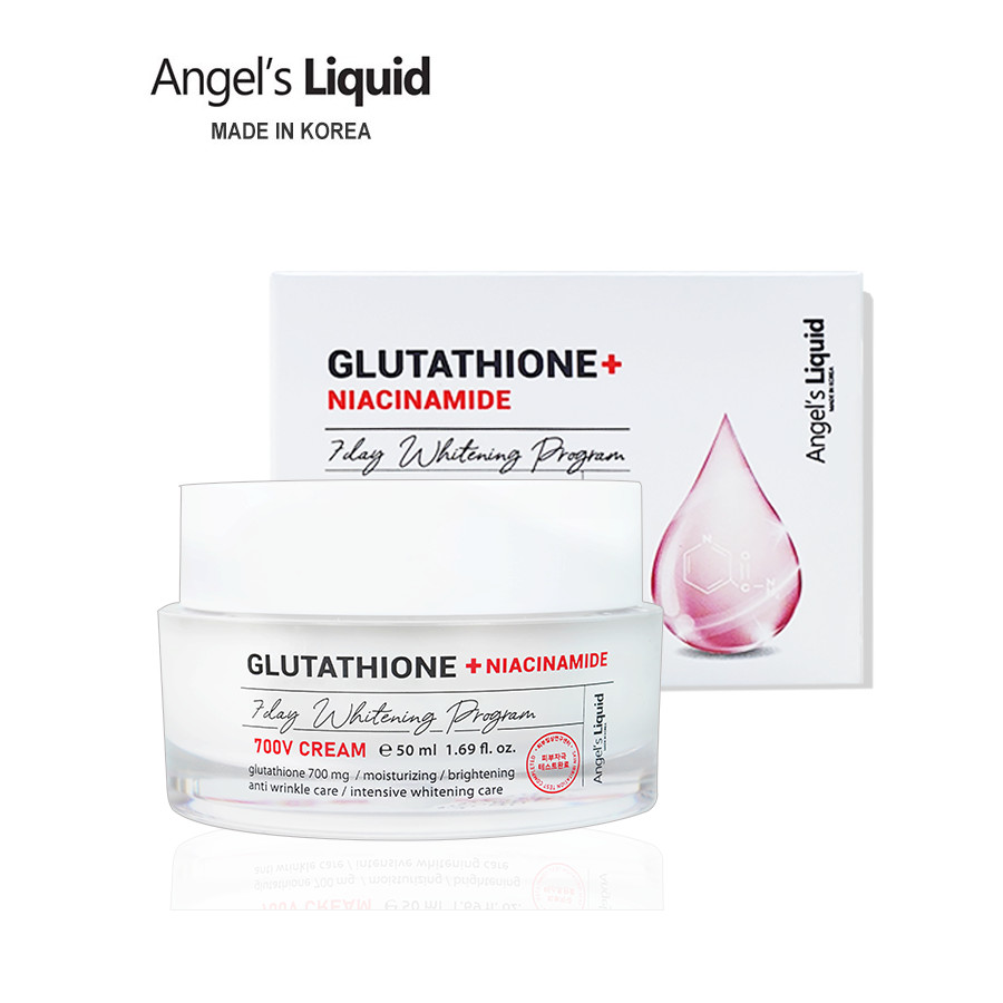 Kem Dưỡng Trắng Angel's Liquid Glutathione Niacinamide 700 V Cream 50ml