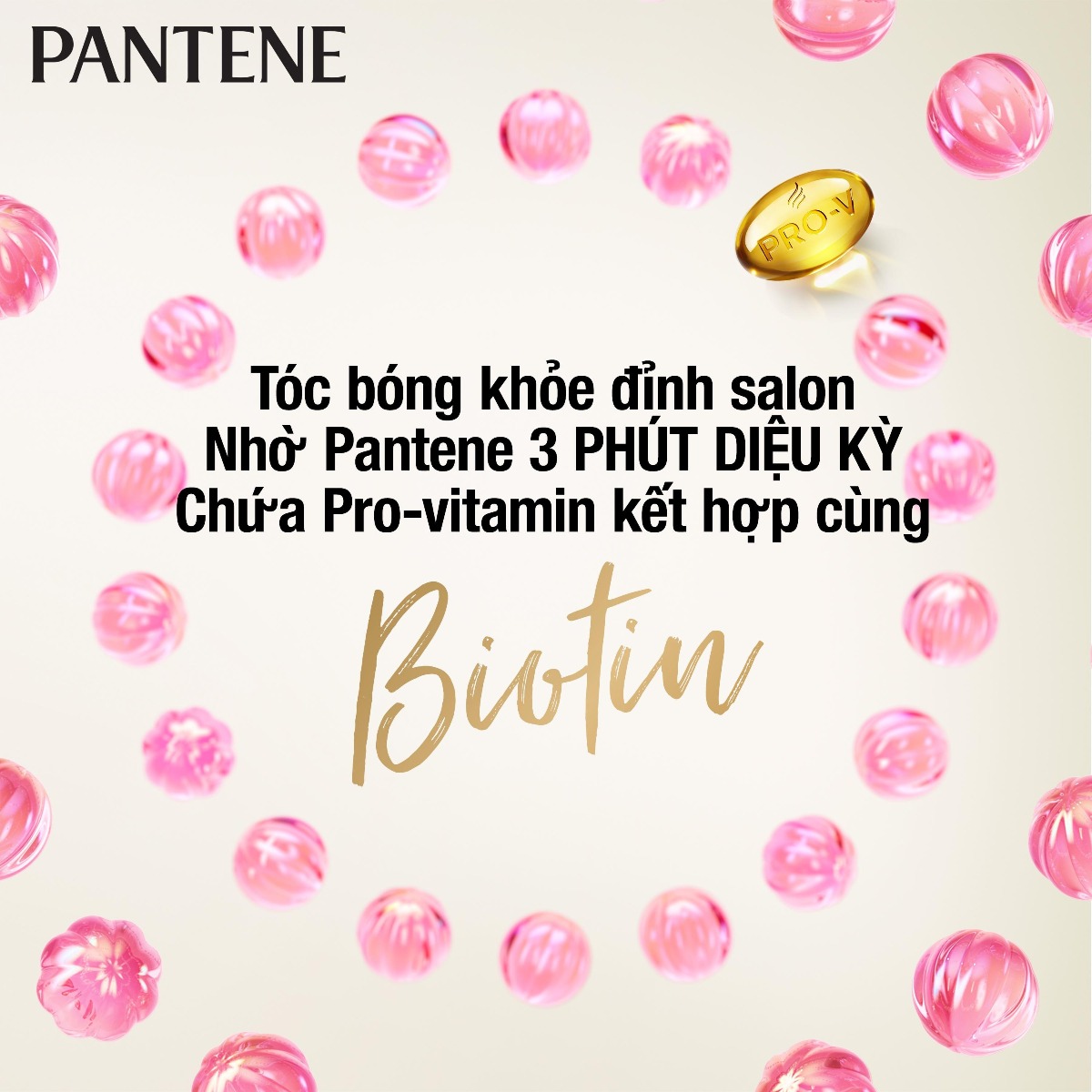 Dầu Xả Đậm Đặc Pantene 3 Minute Miracle Biotin Strength 150ml