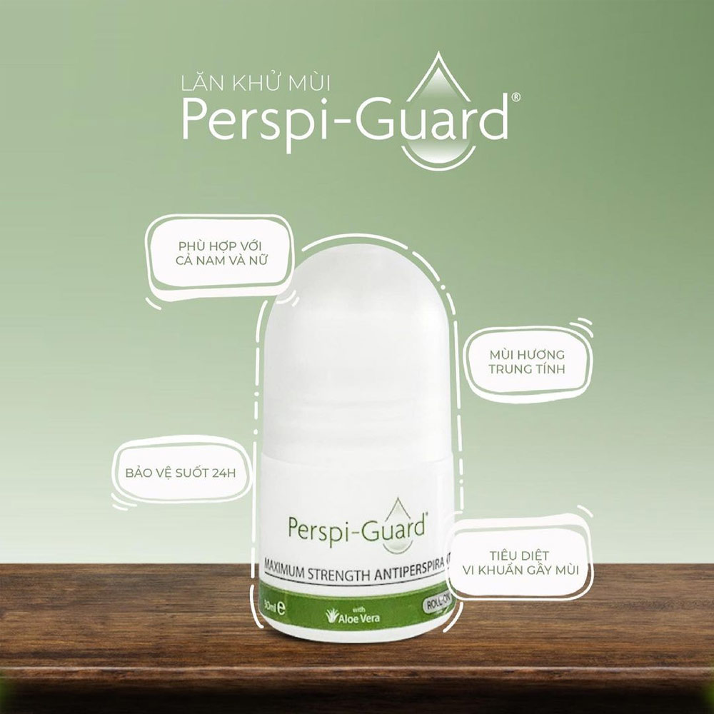 Lăn Khử Mùi Perspi Guard Maximum Strength Antiperspirant Roll On 30ml