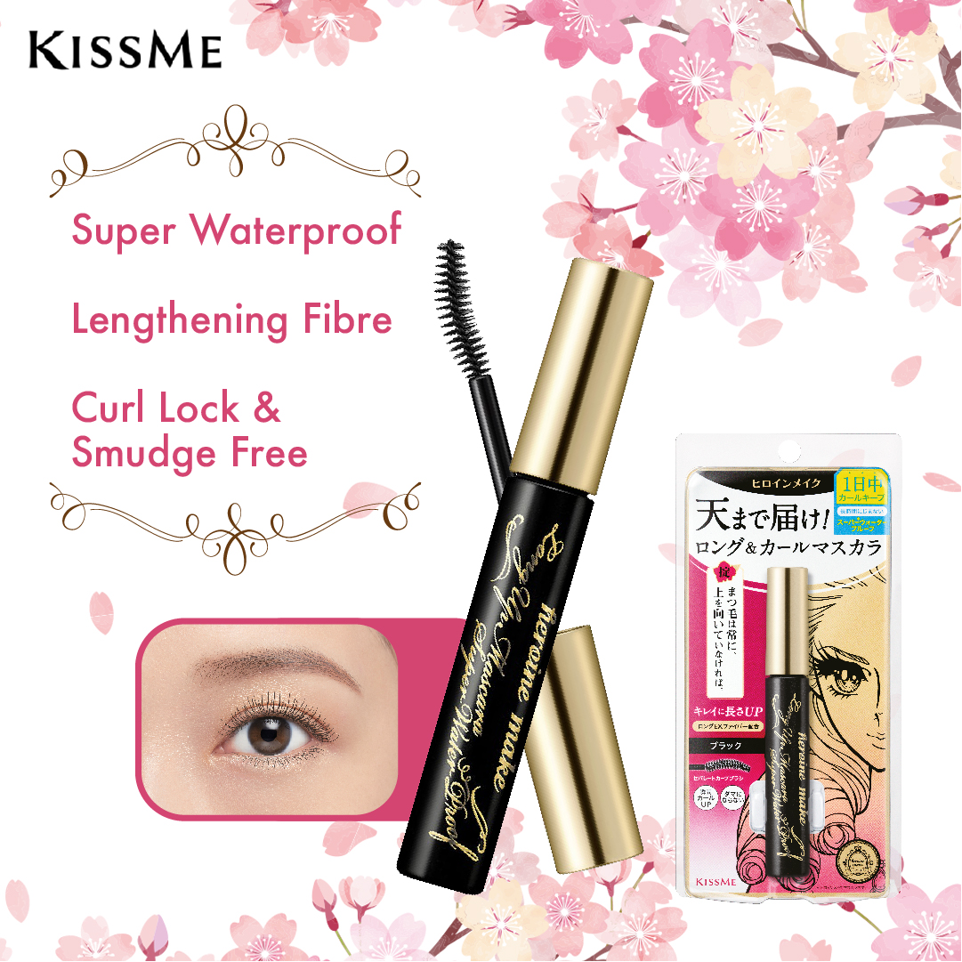 Mascara Kiss Me Heroine Make Long Up Super Waterproof 6g