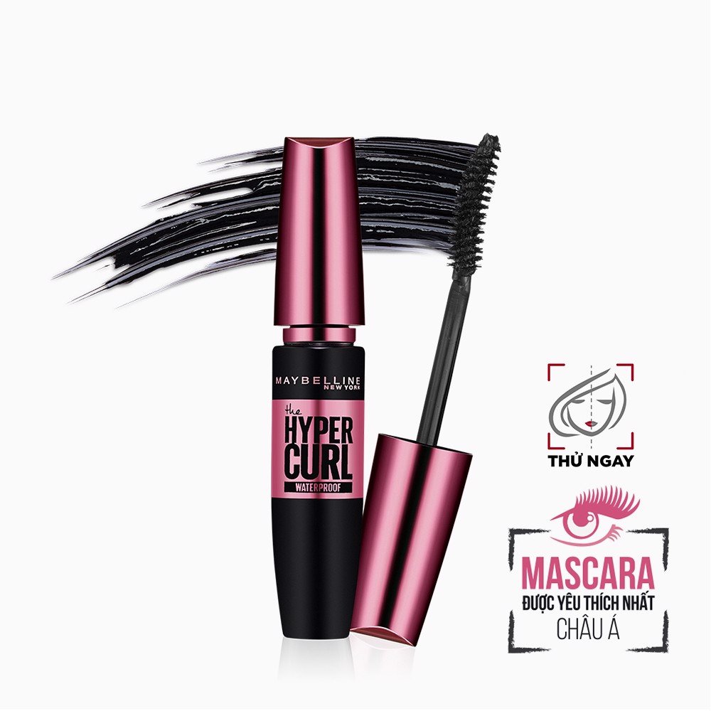 Mascara Maybelline Hyper Curl Waterproof 9.2ml