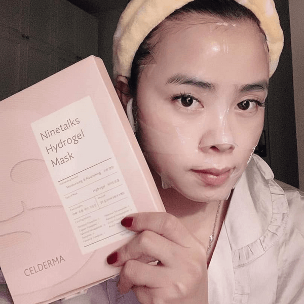 Mặt Nạ Celderma Ninetalks Hydrogel Mask