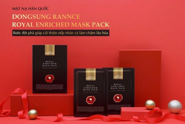 Mặt nạ giấy Dongsung Rannce Royal Enriched Mask Pack