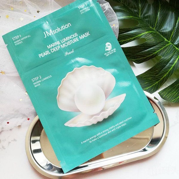 Mặt Nạ Giấy Dưỡng Ẩm Sáng Da JM Solution Marine Luminous Pearl Deep Moisture