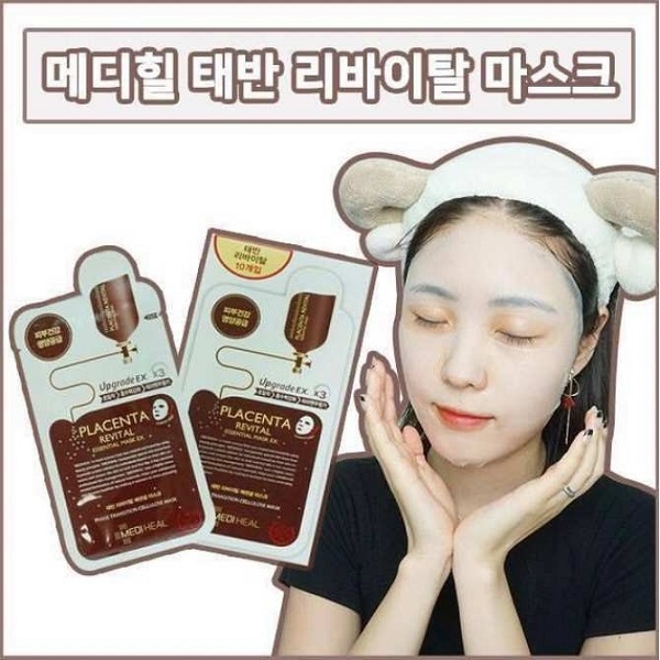 Mặt Nạ Giấy Mediheal Placenta Revital Essential Mask EX