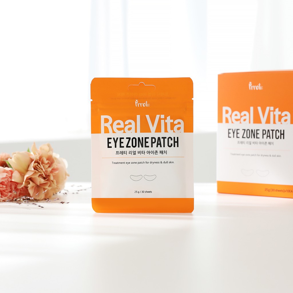 Mặt Nạ Mắt Prreti Real Vita EyeZone Patch (25g*30 Miếng)