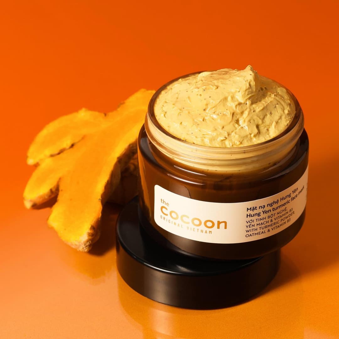 Mặt Nạ Nghệ Hưng Yên Cocoon Turmeric Face Mask 30ml