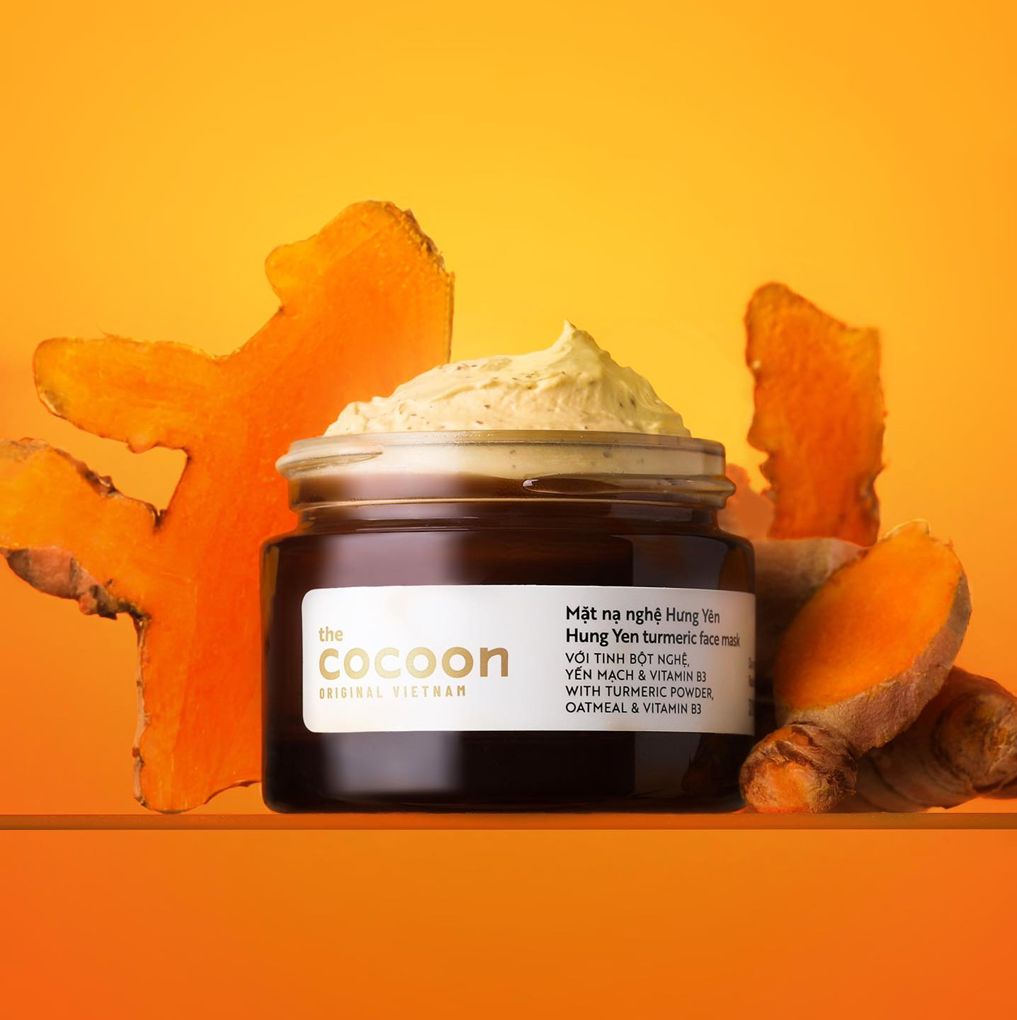 Mặt Nạ Nghệ Hưng Yên Cocoon Turmeric Face Mask 30ml