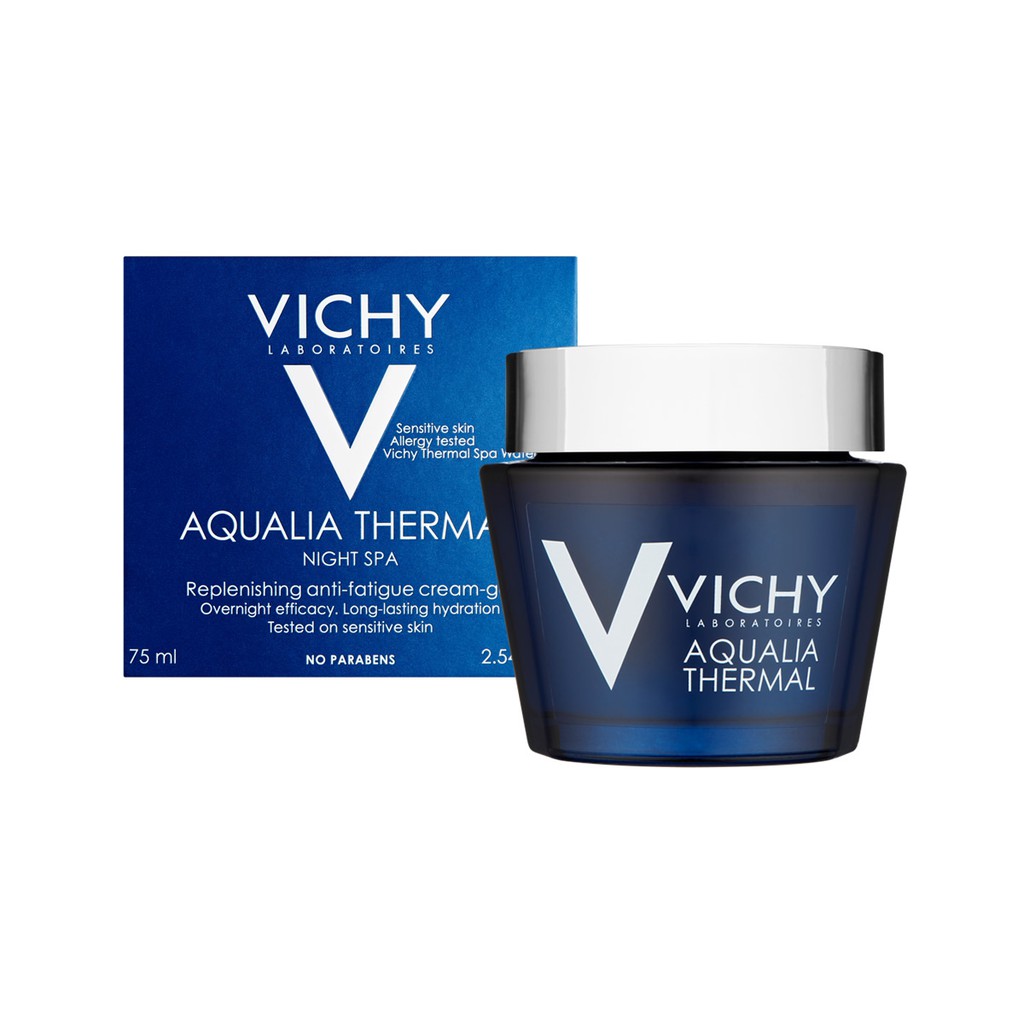 Mặt Nạ Ngủ Cấp Nước Vichy Aqualia Thermal Night Spa 75ml