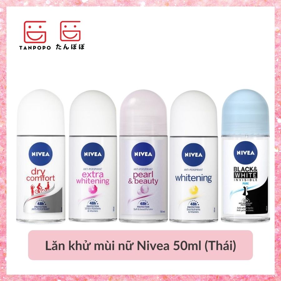 Lăn khử mùi nữ Nivea 50ml (Thái)