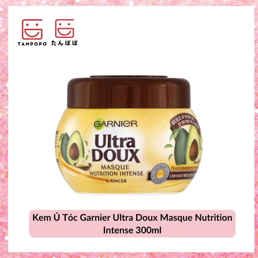 Kem Ủ Tóc Garnier Ultra Doux Masque Nutrition Intense 300ml