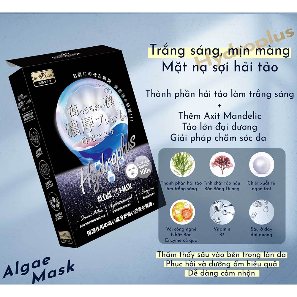 Mặt nạ rong biển Sexylook Hydroplus Algae Mask