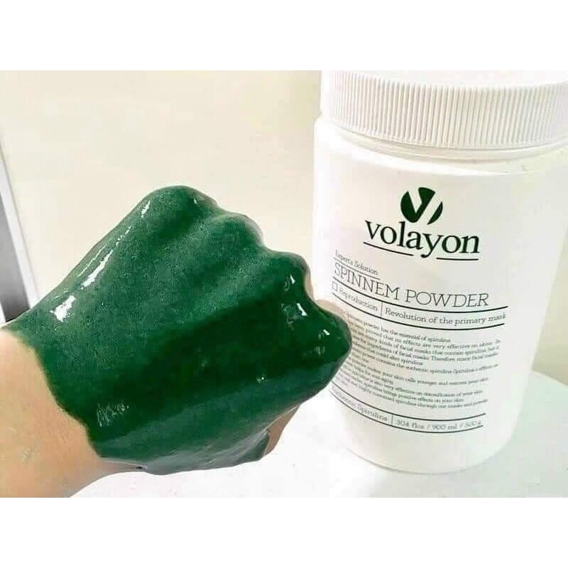 Mặt Nạ Tảo Xoắn Dạng Bột Volayon Spinnem Powder 500g