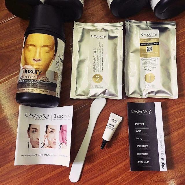 Mặt Nạ Vàng 24K Casmara Luxury Original Algae Peel Off Mask