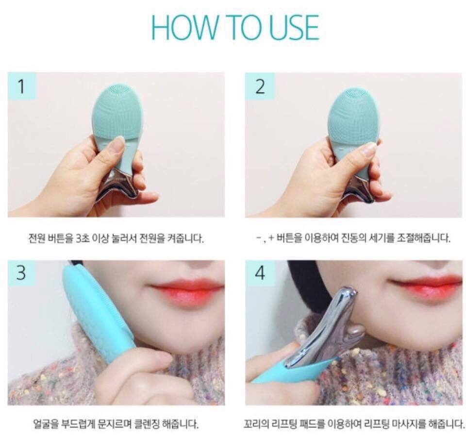 Máy Rửa Mặt Con Cá WellDerma Cleansing Fish