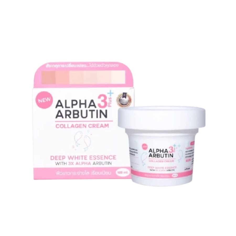 Kem Dưỡng Trắng Da Body Alpha Arbutin Collagen 3 Plus Cream 100g