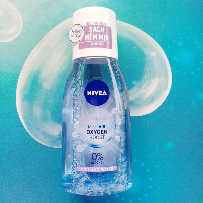 Tẩy Trang Nivea MicellAir Oxygen Boost Acne Care