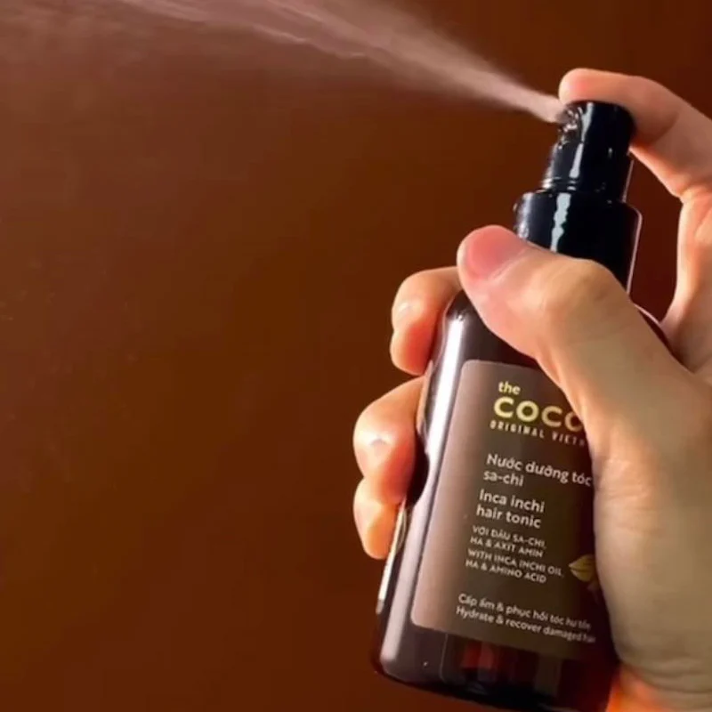 Nước Dưỡng Tóc Dầu Sa-Chi Cocoon Sacha Inchi Hair Tonic 140ml