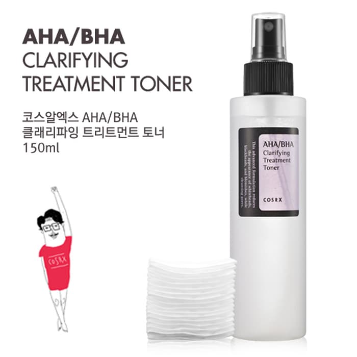 Nước hoa hồng Cosrx AHA/BHA Clarifying Treatment 150ml