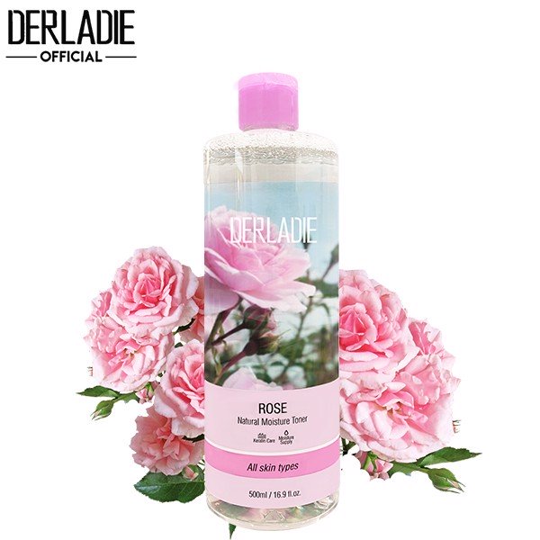 Nước Hoa Hồng Derladie Natural Moisture 500ml