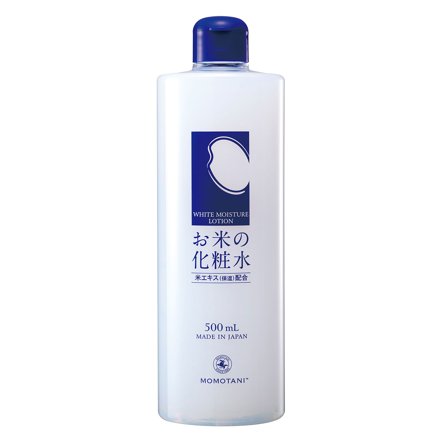 Nước hoa hồng dưỡng trắng Momotani White Moisture Lotion 500ml
