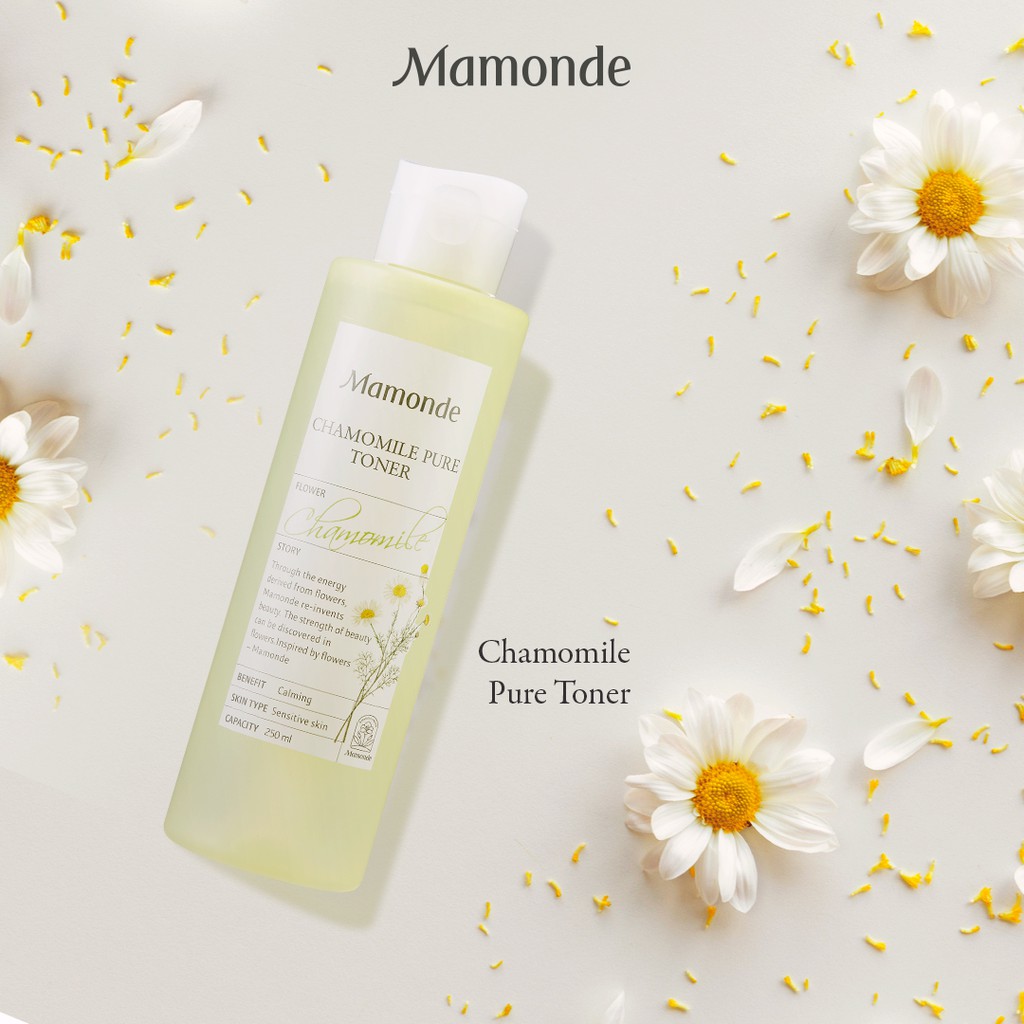 Nước hoa hồng Mamonde Chamomile Pure
