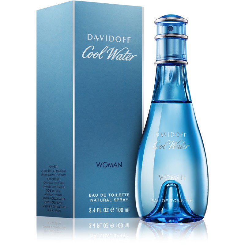 Nước Hoa Nữ Davidoff Cool Water Woman EDT 100ml