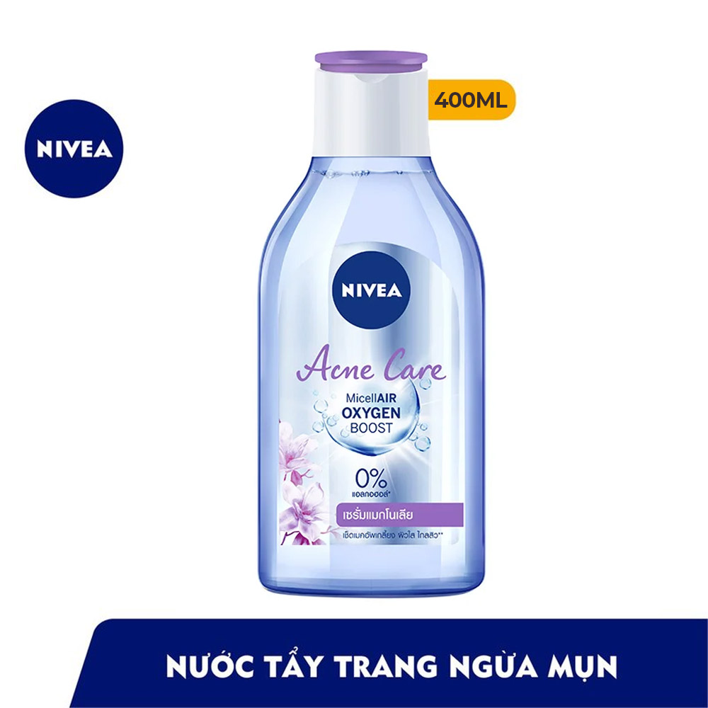 Tẩy Trang Nivea MicellAir Oxygen Boost Acne Care