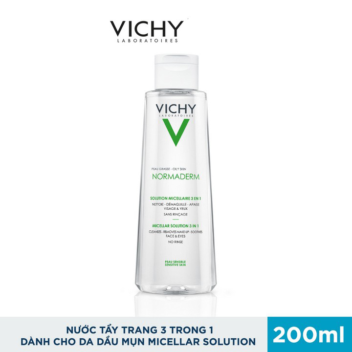 Nước tẩy trang Vichy Normaderm 200ml