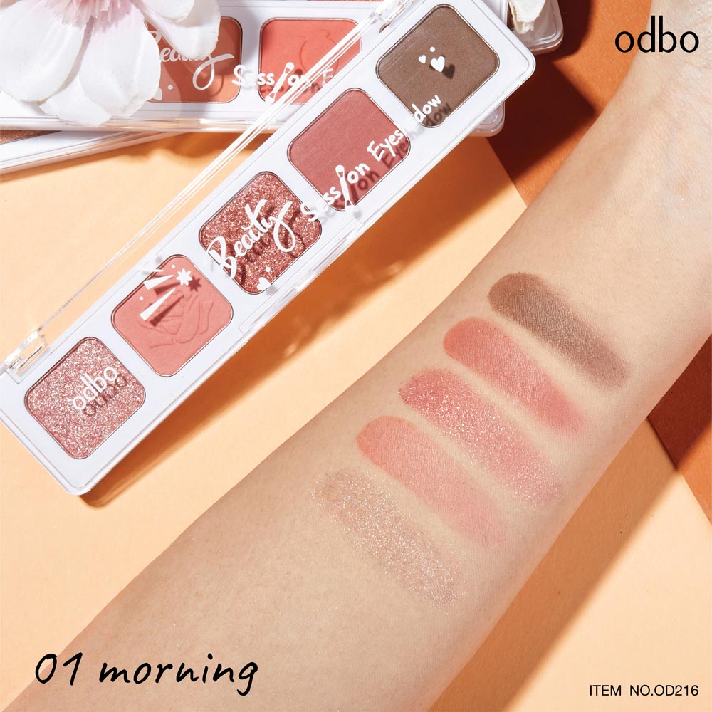 Bảng phấn mắt 5 ô Odbo Beauty Sesson Eyeshadow