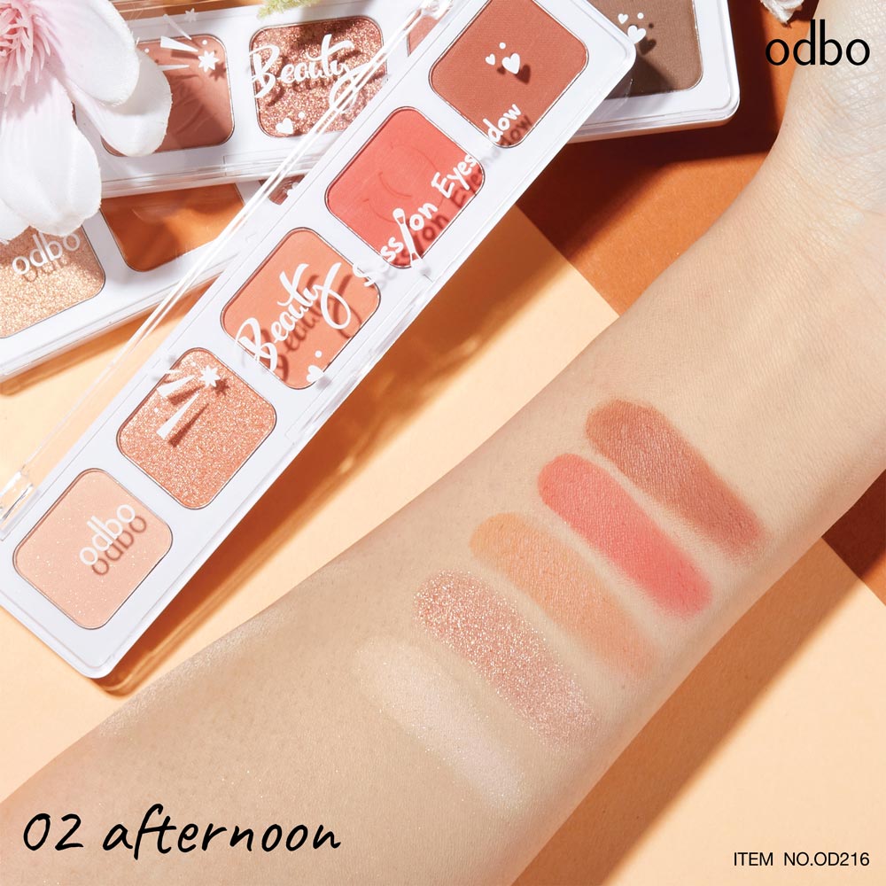 Bảng phấn mắt 5 ô Odbo Beauty Sesson Eyeshadow