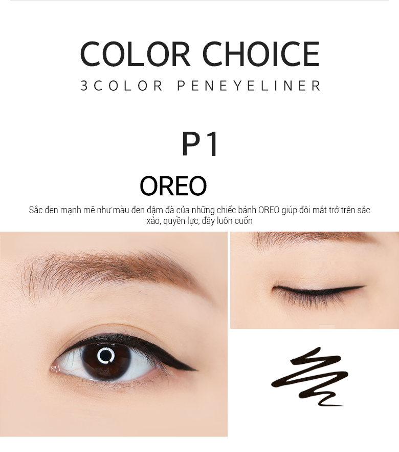 Kẻ mắt nước Merzy Another me The First Pen Eyeliner