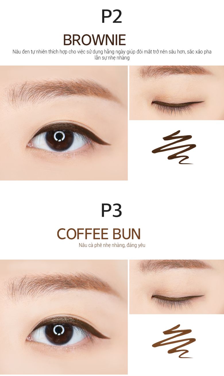 Kẻ mắt nước Merzy Another me The First Pen Eyeliner