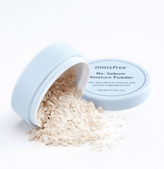 Phấn Phủ Innisfree No-Sebum Moisture Powder