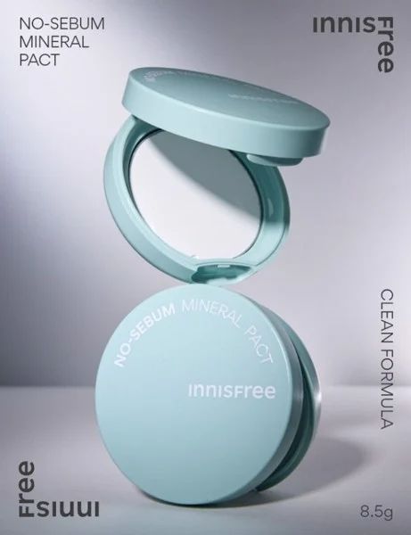 Phấn Phủ Kiềm Dầu Dạng Nén Innisfree No Sebum Mineral Pact 8.5g (Mẫu Mới)