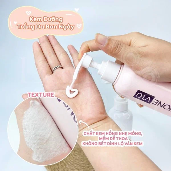 Kem Dưỡng Thể Trắng Da  Pretty Skin Glutathione V10 Alpha Arbutin Body Lotion 250ml (Ban Ngày)