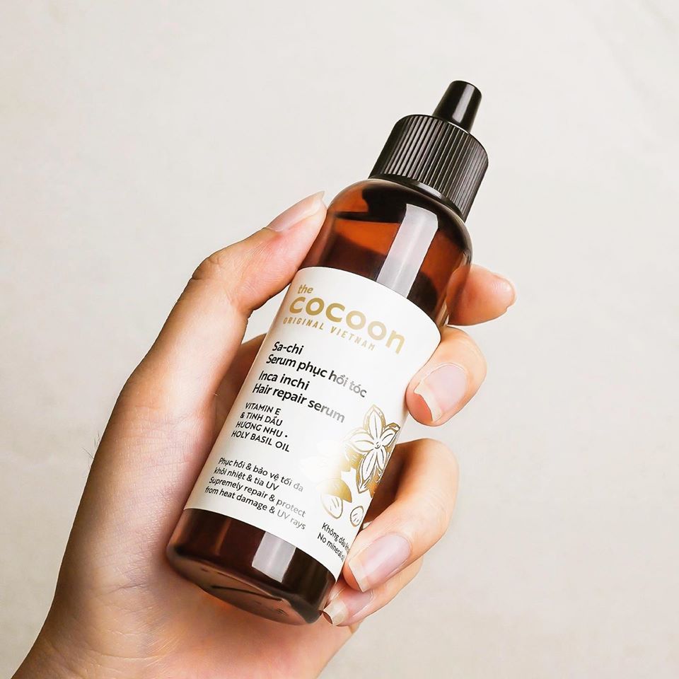 Serum Cocoon Sachi Hỗ Trợ Phục Hồi Tóc 70ml