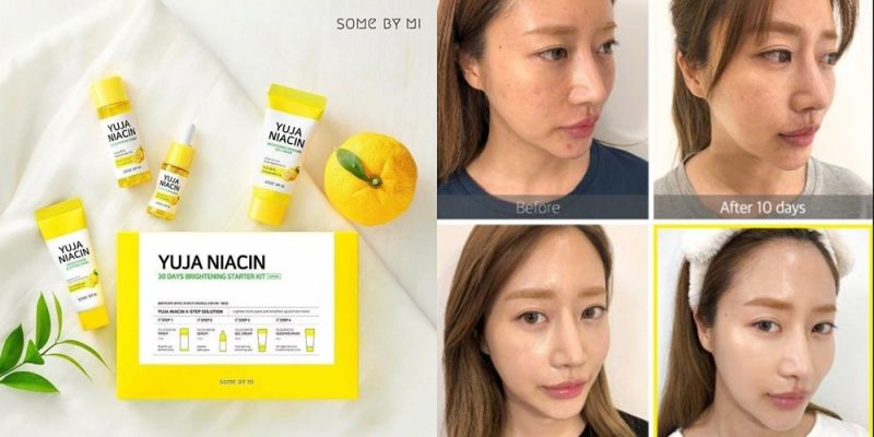 Set dưỡng trắng Some By Mi Yuja Niacin 30Days Brightening Started Kit 4món