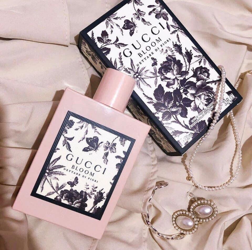 Set Nước Hoa Gucci Bloom Nettare Di Fiori 100ml + 7,4ml