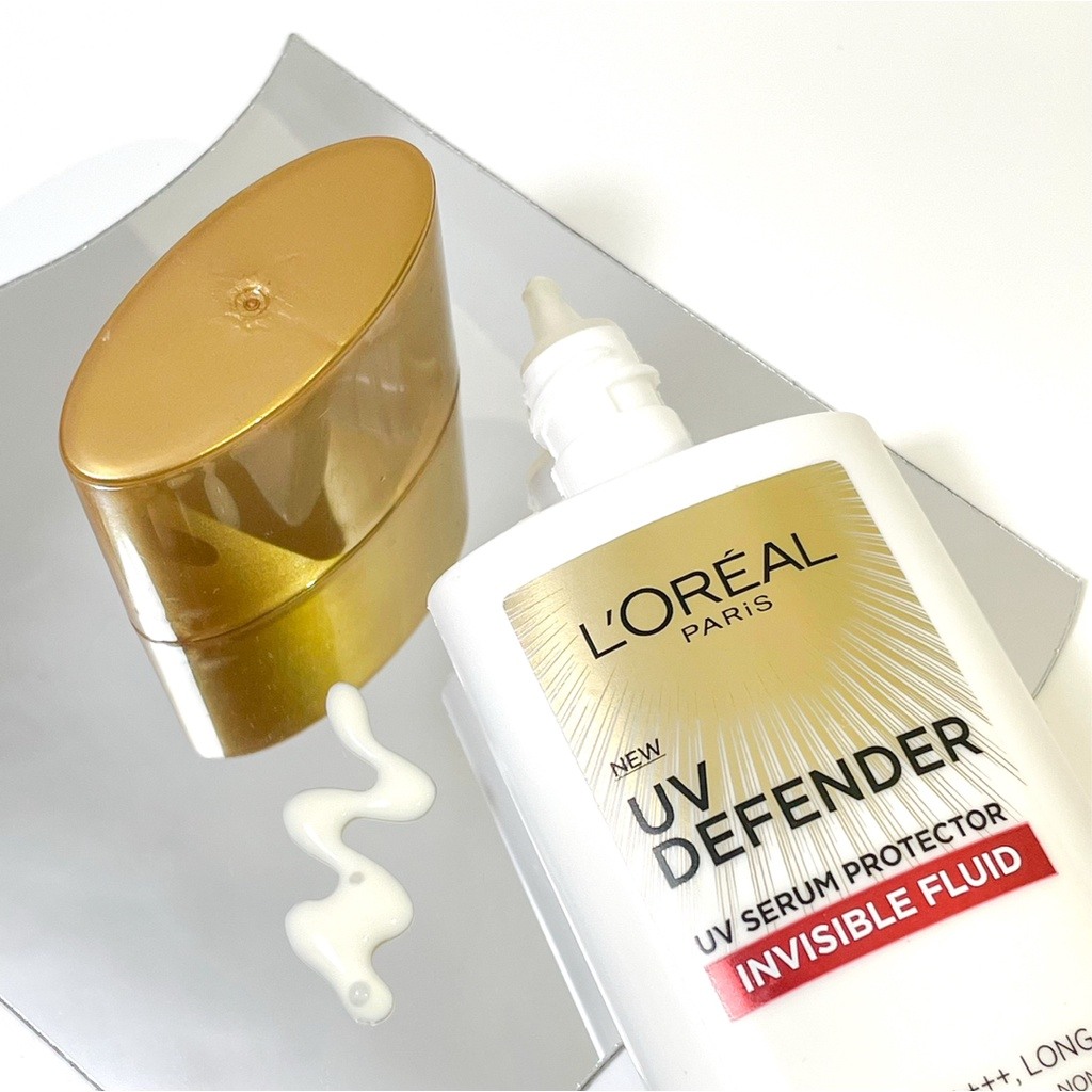 Kem Chống Nắng L’Oreal X20Thoáng Da Mỏng Nhẹ UV Defender Serum Invisible Fluid SPF50+ 50ml