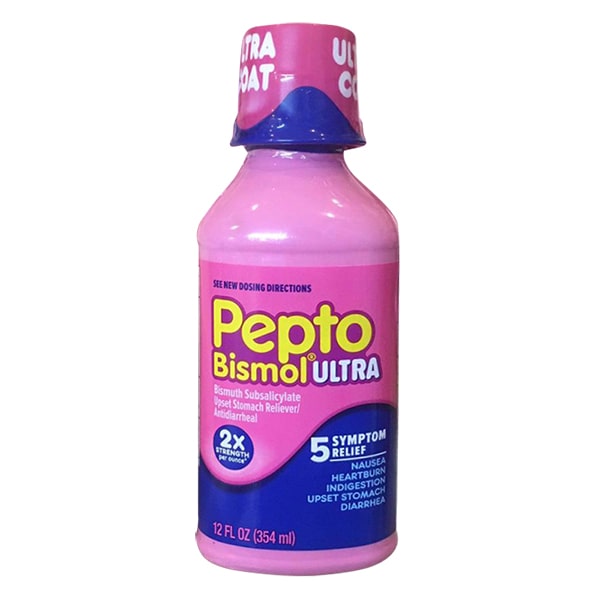 Siro Hỗ Trợ Tiêu Hóa, Dạ Dày Pepto Bismol Ultra 354ml