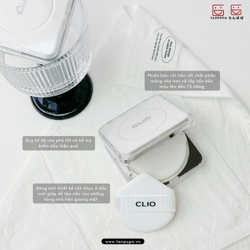 Phấn Nước 2 Lõi Clio Kill Cover Founwear The Original