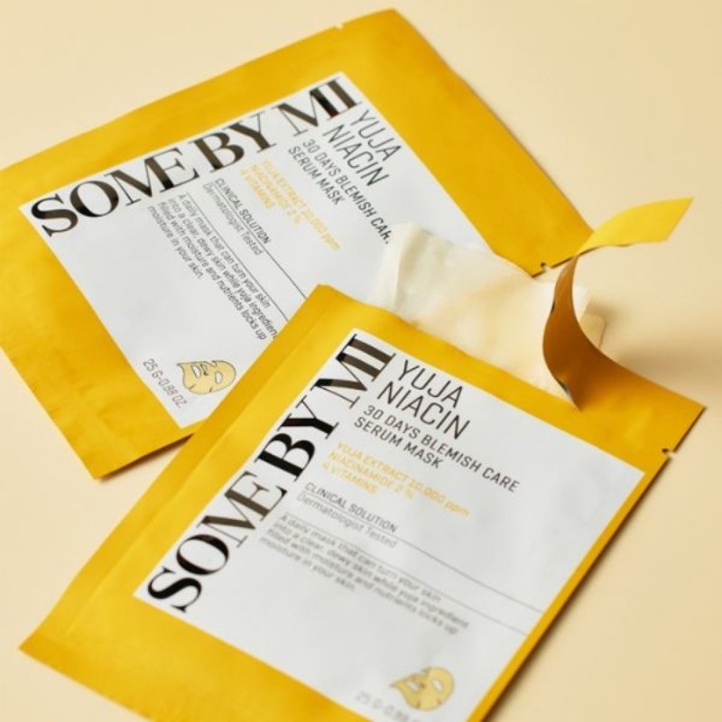 Mặt Nạ Dưỡng Sáng Da Some By Mi Yuja Niacin Serum Mask 25g