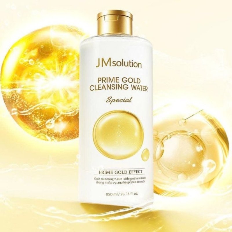 Nước Tẩy Trang JM Solution Prime Gold Cleansing Water 500ml