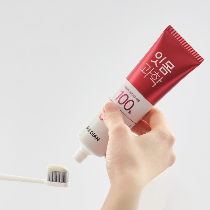 Kem Đánh Răng Median Gum Science Toothpaste Strongmint 120g (Đỏ)