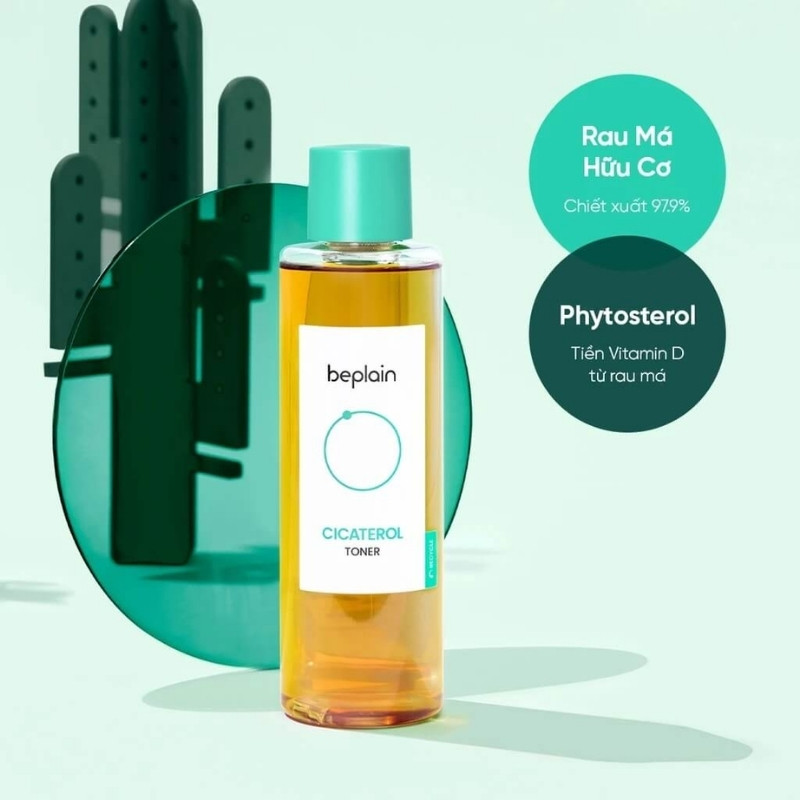 Nước Hoa Hồng Dưỡng Ẩm Phục Hồi Da Beplain Cicaterol Toner 200ml