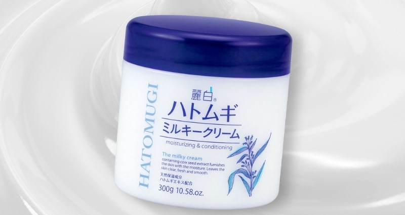 Kem Dưỡng Hatomugi Cấp Ẩm Moisturizing Conditioning Milky Cream 300g